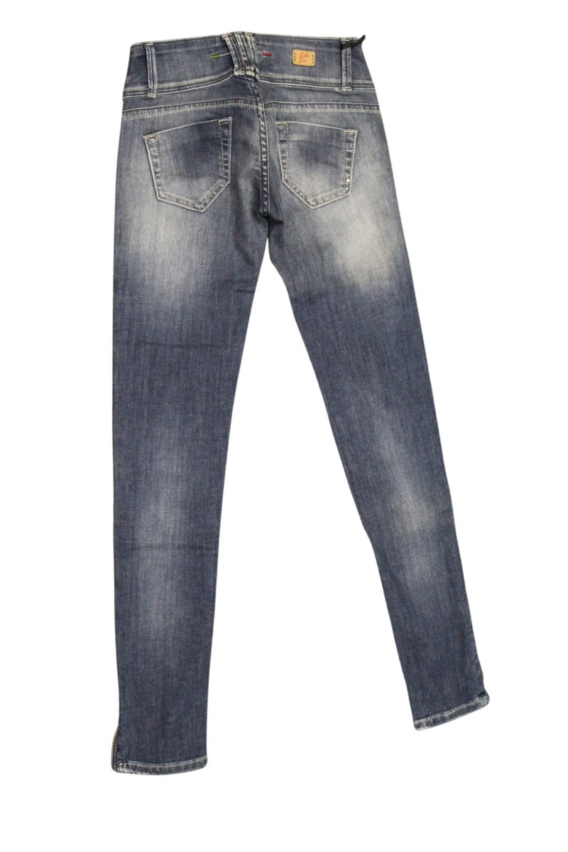 FIFTY FOUR jeans donna Super Skinny art Mayra 00 J478 tg 31/45 Blu denim - immagine 3