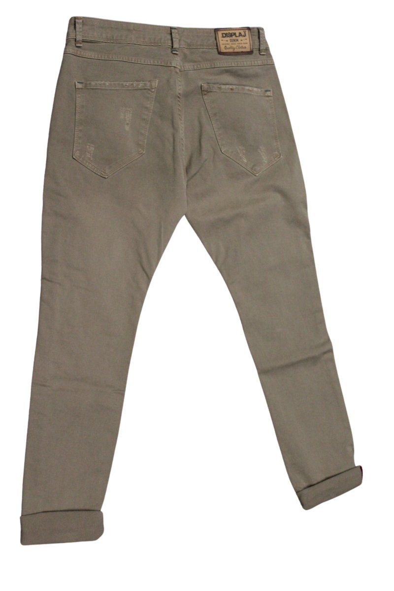 Displaj Jeans uomo vestibilità skinny Mod LONDON 2368 tg 52 Beige - immagine 3