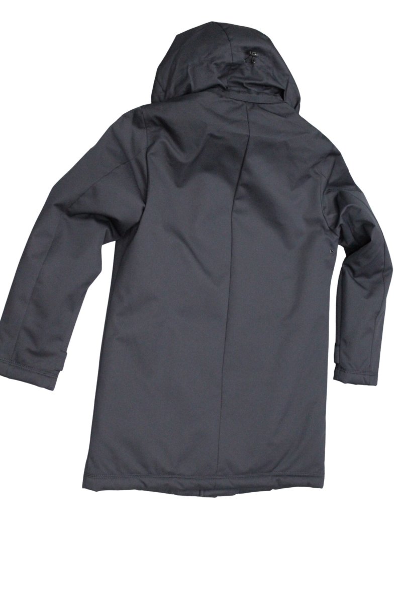 DOUBLE EIGHT Trench Cappotto Uomo con cappuccio staccabile art JOKE8 - immagine 3