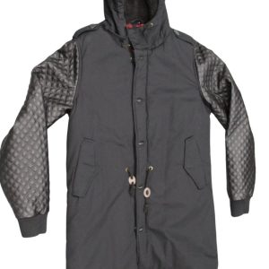 TREZ Parka Uomo con cappuccio mod Jodark-1600 tg M Nero