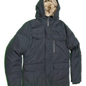 YES ZEE Giubbotto uomo O811-N100 con cappuccio staccabile