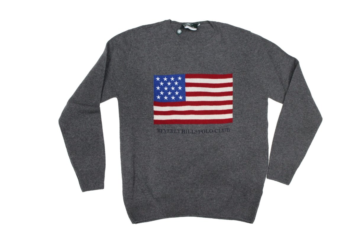 Beverly Hills Polo Club maglia uomo girocollo art BHPC1250 tg XXXL Grigio