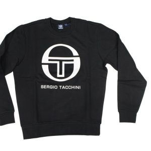 Sergio Tacchini Felpa uomo girocollo art 37703 tg XXL Nero
