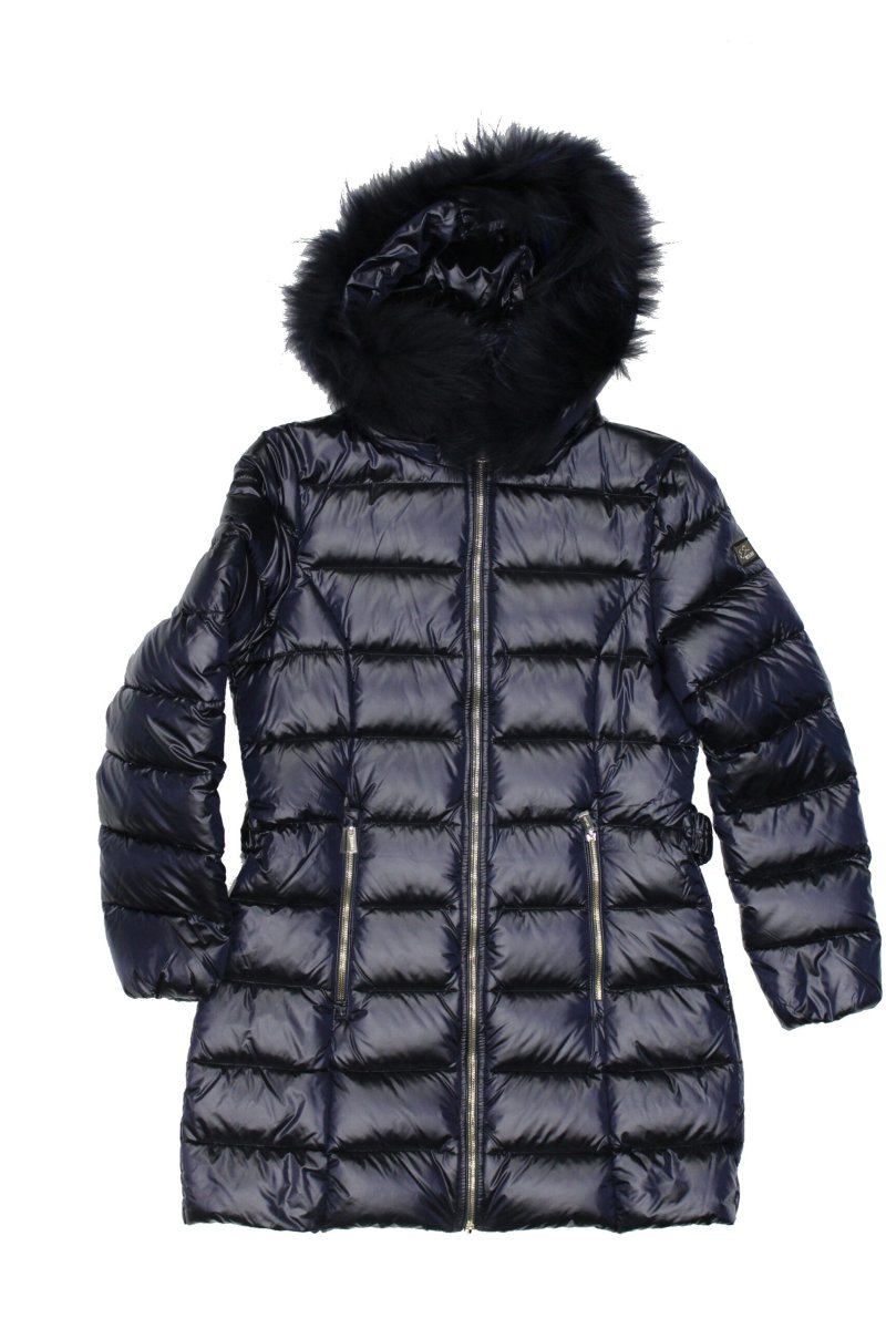 YES ZEE Giubbotto donna con cappuccio O041 O900 semilucido