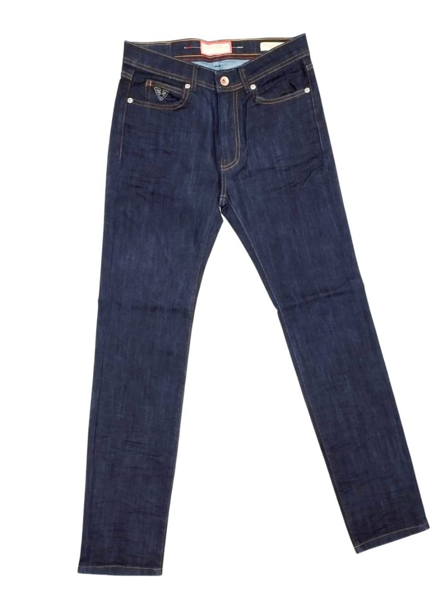 Jeans Fifty Four, pantalone uomo elasticizzato, modello SLATE J989 blu scuro - immagine 2