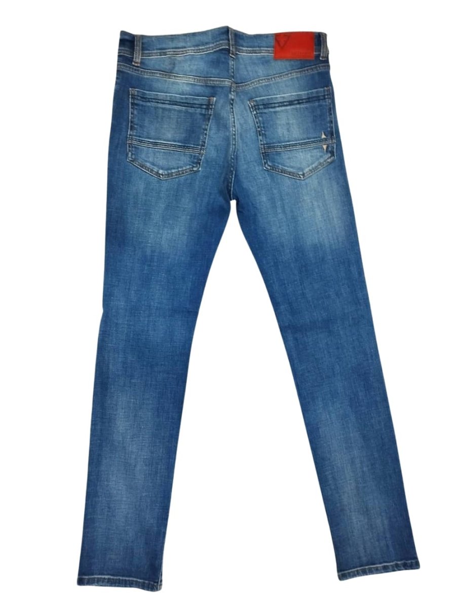 Jeans Fifty Four, pantalone uomo elasticizzato, modello SLATE JB22 blu chiaro - immagine 3