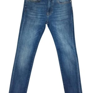 Jeans Fifty Four, pantalone uomo elasticizzato, modello SLATE JB22 blu chiaro