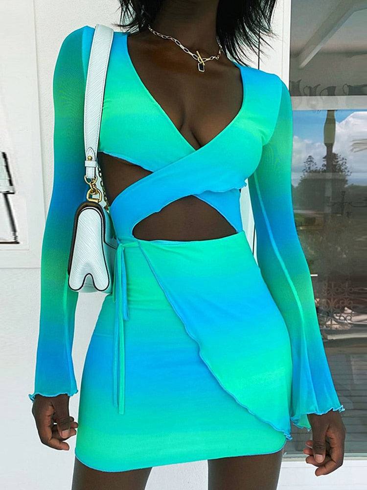 Mini abito tie-dye - immagine 3