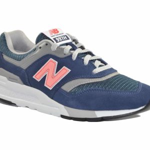 Scarpa da ginnastica uomo new balance cm997hay colore blu arancio