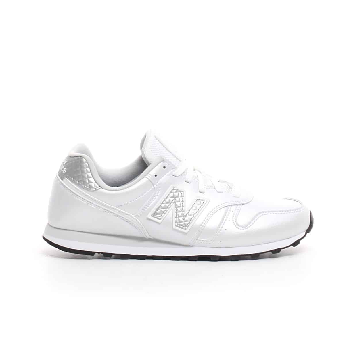 Scarpa da ginnastica donna new balance WL373GD2 colore bianco argento - immagine 7
