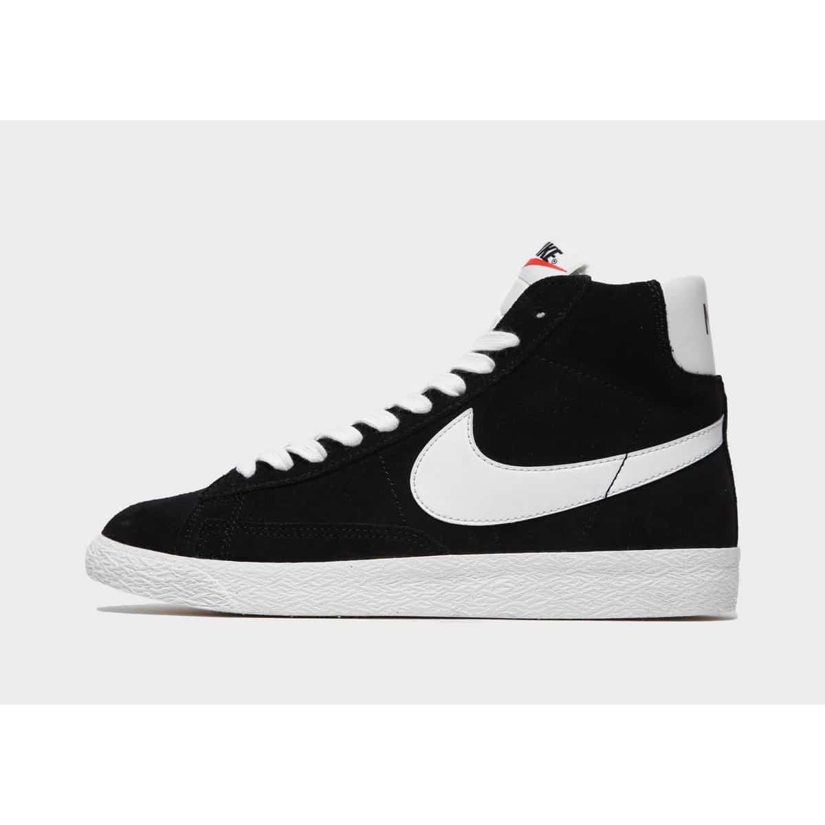 Scarpa da ginnastica unisex Nike Blazer Mid nera bianco DA4672 001 - immagine 2