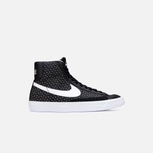 Scarpa da ginnastica donna Nike Blazer Mid 77 nera bianco DC9197001