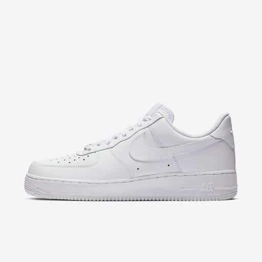 Scarpa da ginnastica unisex nike air force1 07 bianco 117 112