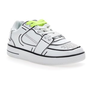 Sneakers basse Pyrex bianche unisex