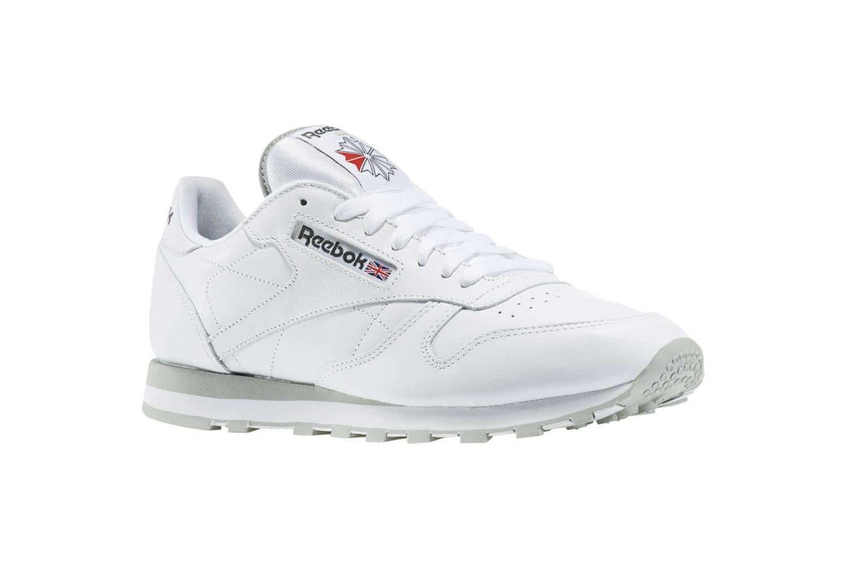 Scarpa da ginnastica uomo Reebok classic running colore bianco 2214 - immagine 6