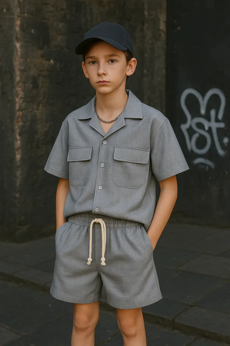 Completo Drip Grigio - immagine 2