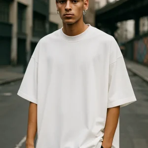 Shadow Drop" Oversize Tee