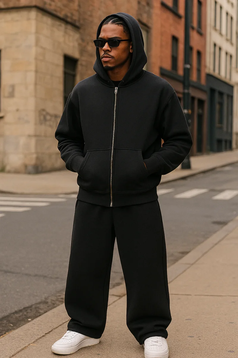 Completo tuta fondo largo streetwear