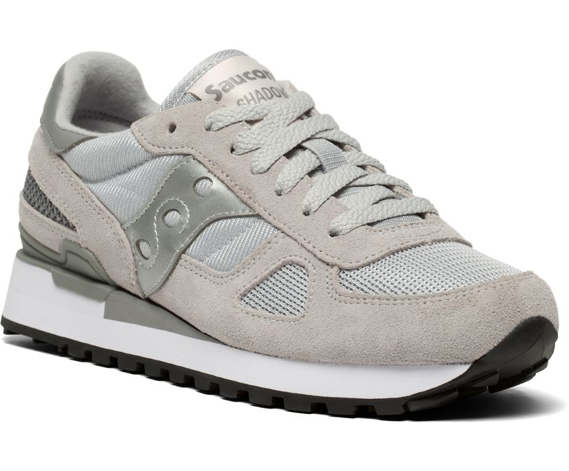 Saucony Originals Shadow Sneakers Donna Grey SIlver - immagine 2