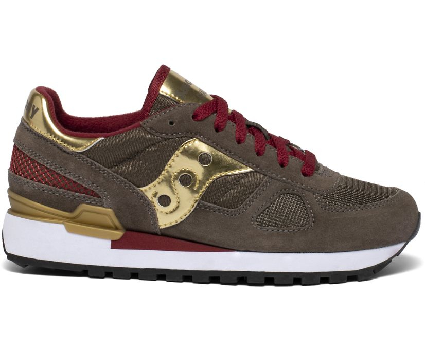 Saucony Originals Shadow Sneakers Donna Crocodile Gold - immagine 3