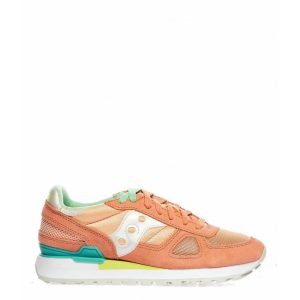 Scarpa da ginnastica donna Saucony Shadow colore rosa bianco arancio s 1108 746