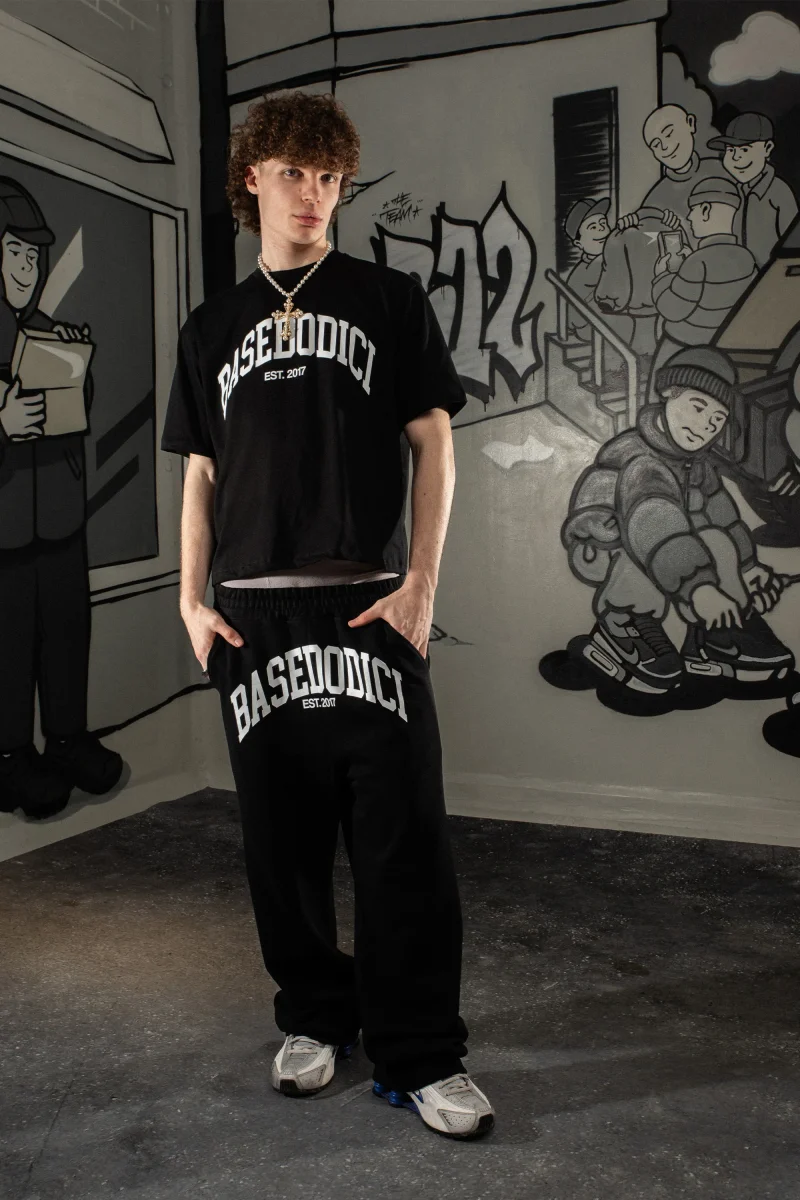 T-Shirt “THEICON” ArcLogo Black - immagine 3